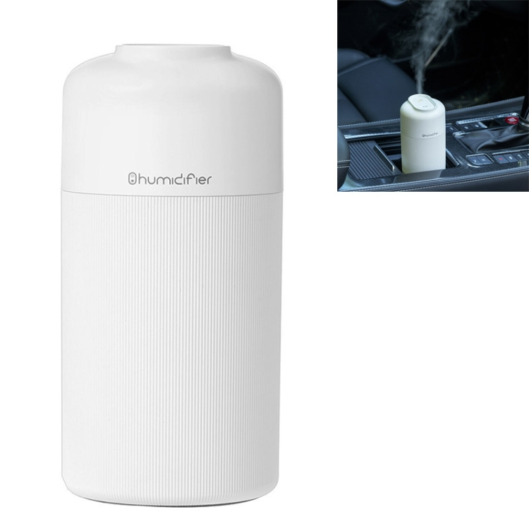 

Mini Portable Usb Humidifier Car Air Purifier(White)