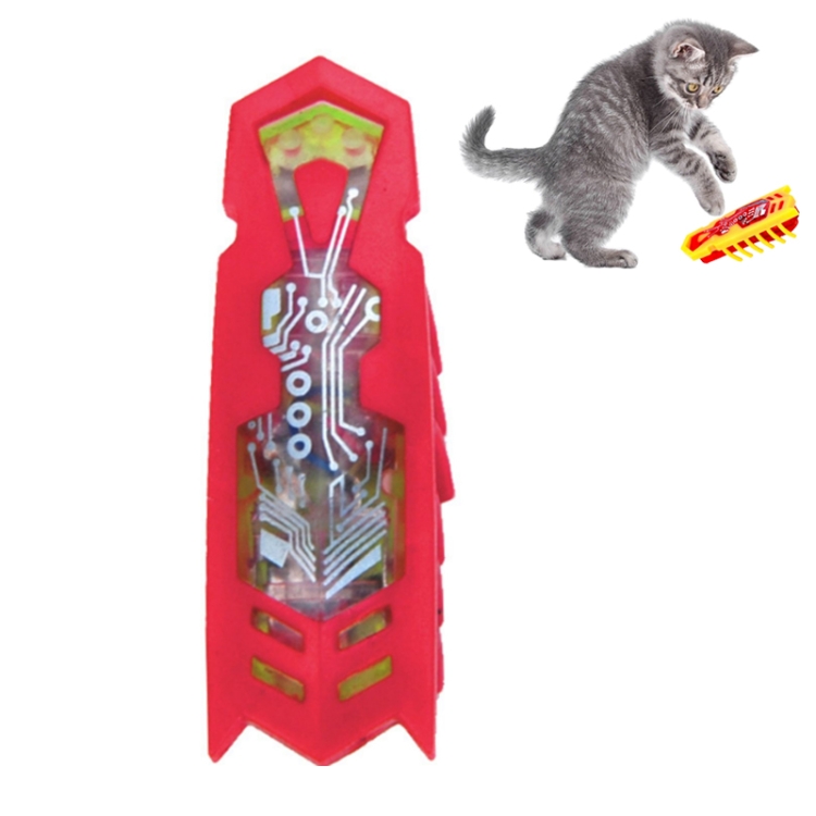 

Electric Mouse Funny Cat Stick Cat Interactive Pet Toy Electronic Mouse(Red)