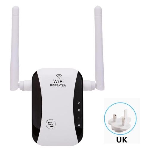 

KP300T 300Mbps Home Mini Repeater WiFi Signal Amplifier Wireless Network Router, Plug Type:UK Plug