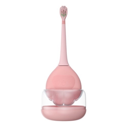 

Children U-Shaped Electric Toothbrush Ultrasonic Vibration Dense Soft Toothbrush(Pink)