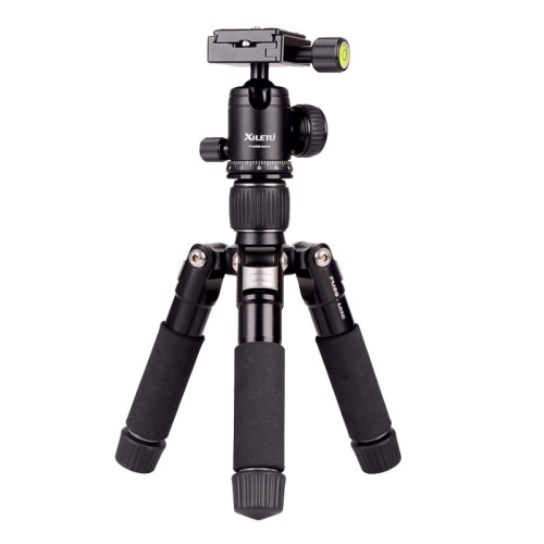 

Xiletu FM5S-MINI 5-Section Folding Legs Mini Desktop Tripod Mount(Titanium)