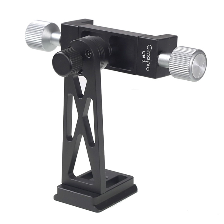 

CP-3 Rotating All Metal Tripod Fixing Clip Mobile Phone Live Brackt for 4.5-7.3 inch Phones