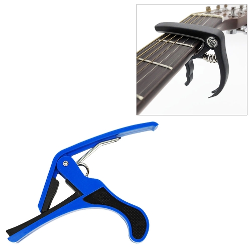 

Plastic Guitar Capo for 6 String Acoustic Classic Electric Guitarra Tuning Clamp Musical Instrument Accessories(Blue)