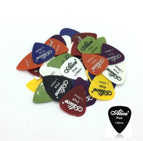 

Alice 50 PCS ABS Electric Guitar Picks, Random Color Delivery, Surface:Mirror, Size:1.5mm