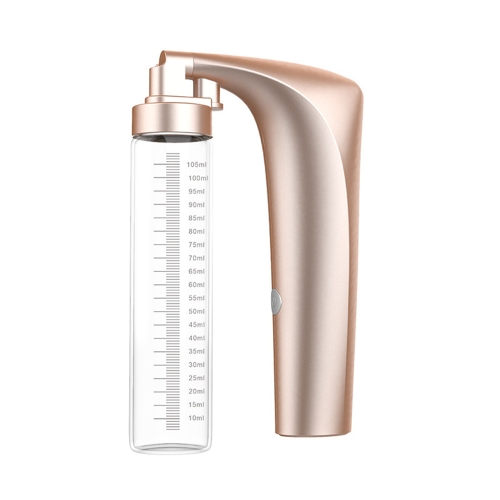 

Handheld High Pressure Oxygen Injector Portable Large Spray Facial Moisturizer Household Moisturizing Beauty Equipment, Colour: Electroplated Gold