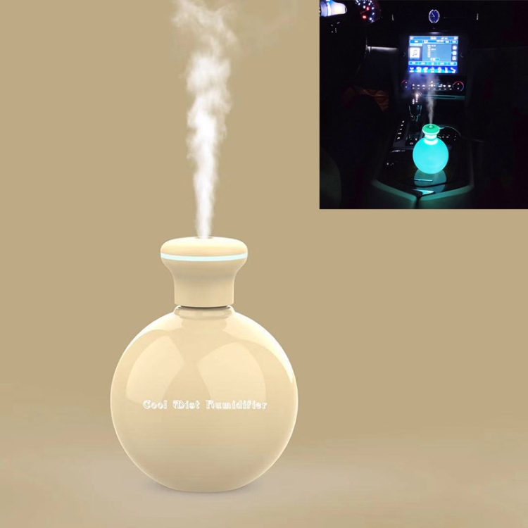 

Car Mini USB Bottle Air Humidifying Atomizer(Yellow)