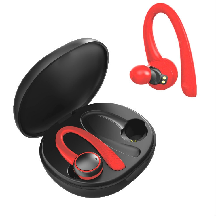 

T7 Pro Wireless Sports Dual In-Ear Headset Bluetooth Headset 5.0(Red)