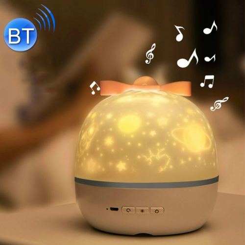 

Romantic Starry Projection Night Light Children Bedside Decoration Gift Lamp, Style:Bluetooth Version