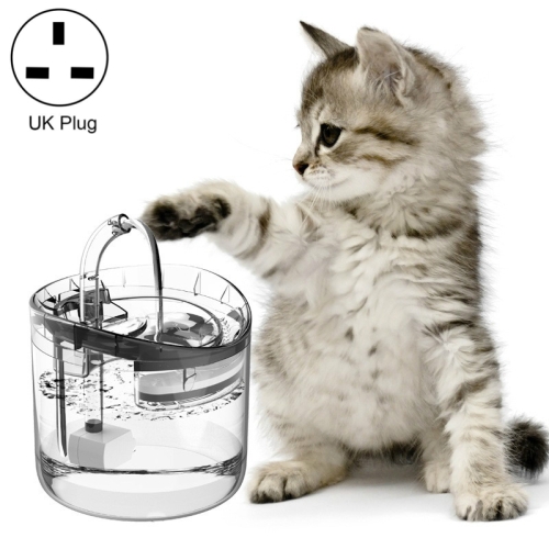 

Pet Automatic Circulating Silent And Does Not Leak Electricity Water Dispenser, Specification: EU Plug, Style:Transparent Color