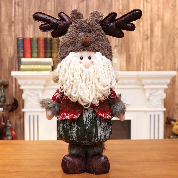 

Christmas Decoration Children Gifts Doll, Style:Standing Posture(White)