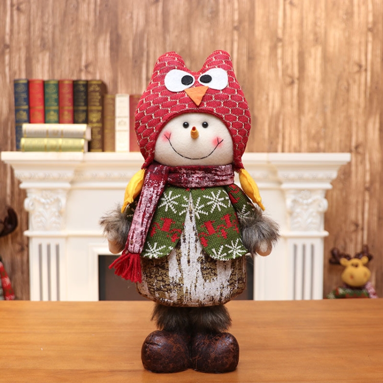 

Christmas Decoration Children Gifts Doll, Style:Standing Posture(Red)