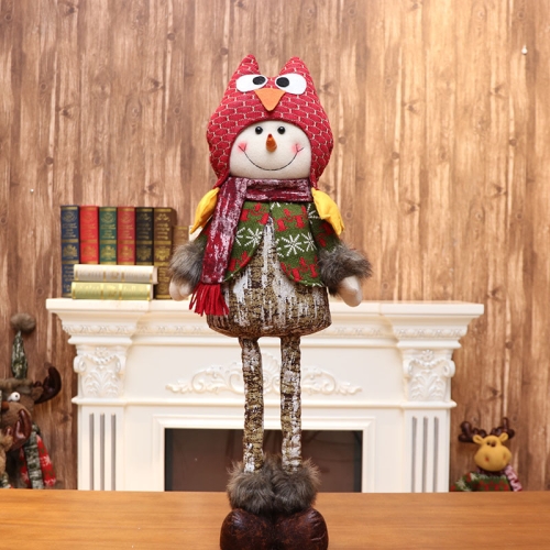 

Christmas Decoration Children Gifts Doll, Style:Stretch(Red)