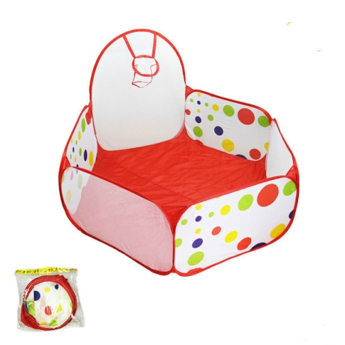 

Folding Portable Baby Polka Dot Hexagon Indoor Ball Pool Game Fence 0.9 m in Diameter