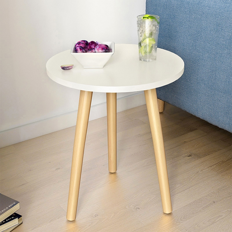 

Nordic living room simple coffee table solid wood leg multifunctional eating table(Style 1)