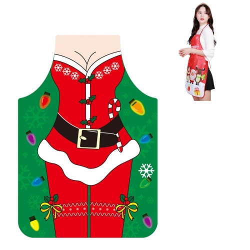 

2 PCS Christmas Fabric Apron Christmas Ornaments(Pant)