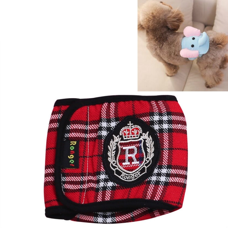 

Pet Physiological Pants Small Dog Teddy Anti-harassment Dog Safety Pants, Size: S(College Style R)