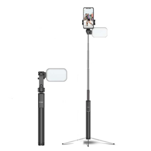 

CYKE Phantom Hidden Selfie Stick Bluetooth Camera Stand for Mobile Phones Below 6 inches, Style:Phantom II -Deluxe Edition