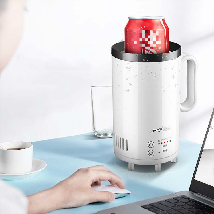 

Amoi Car Electric Heating Cup Car Refrigeration Kettle Household Hot And Cold Cup, Style:Car & Home Dual Purpose