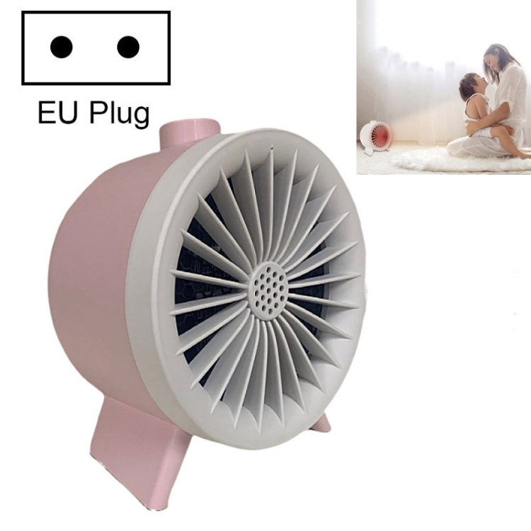 

Home Mini Desktop Heater, Plug Type:EU Plug(Pink)