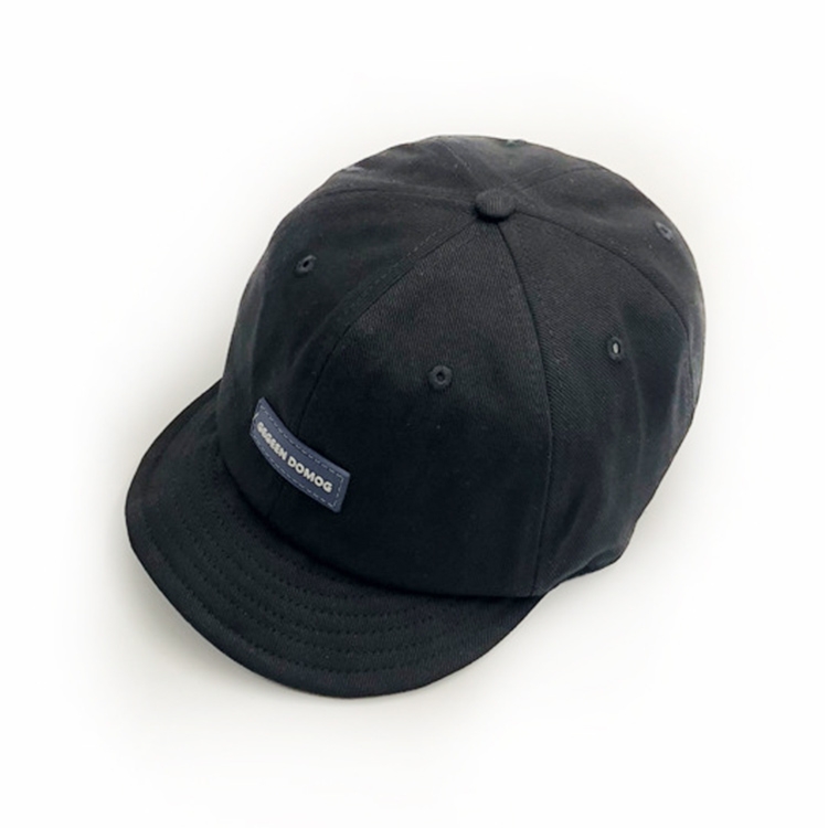 

A2 Retro Short Brim Peaked Cap Soft Top All-Match Baseball Cap, Size:One Size(Black)