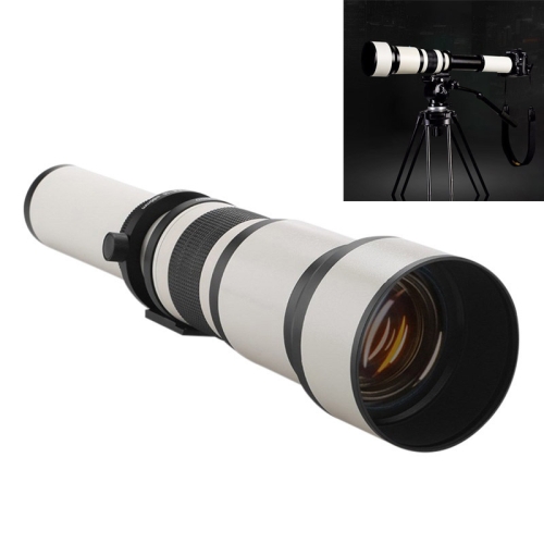 

Lightdow 650-1300mm Telephoto Zoom Camera Lens T2 Astronomical Mirror Telephoto Lens