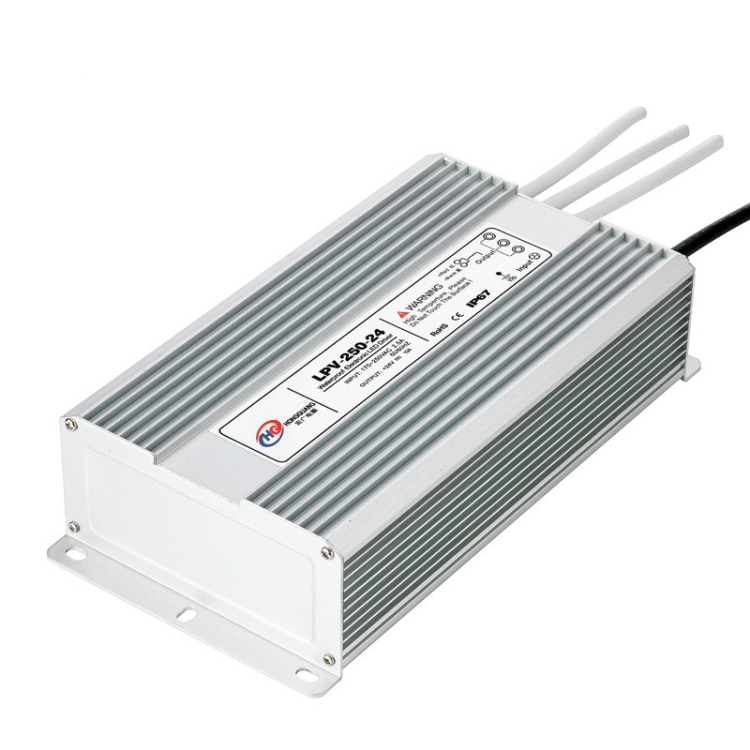 

250W-24VOutdoor Led Spotlight Guardrail Tube Power Supply Waterproof Power Supply Constant Voltage Drive Light Box