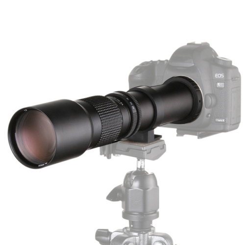 

Lightdow 500mm F8-F32 Manual Telephoto T-Mount SLR Photography Fixed Focus Lens