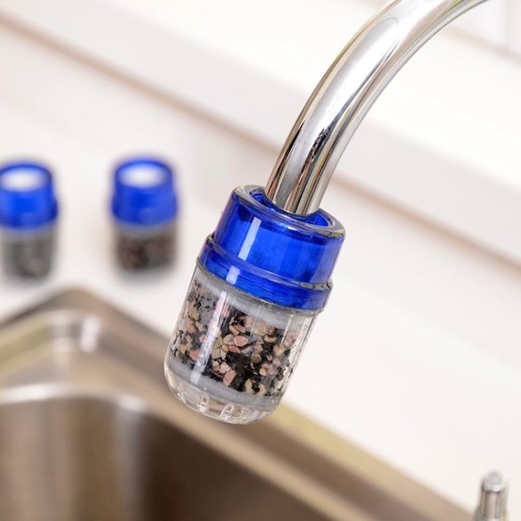 

2 PCS Household Tap Water Purifier Kitchen Faucet Filter Activated Carbon Three-layer Water Filter