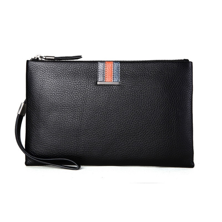 

Men Leather Casual Clutch Leather Smart Anti-Theft & Anti-Lost Coin Purse, Size:Large
