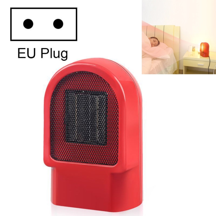 

Dormitory Desktop Mini Heater, Plug Type:EU Plug(Red)