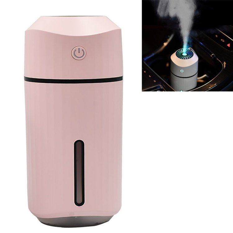 

Mini USB Colorful Night Light Home Car Humidifier, Style:Plug-in Type(Pink)