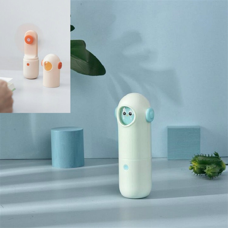 

USB Charging Handheld Fan Mobile Power Mini Fan, Color:Green