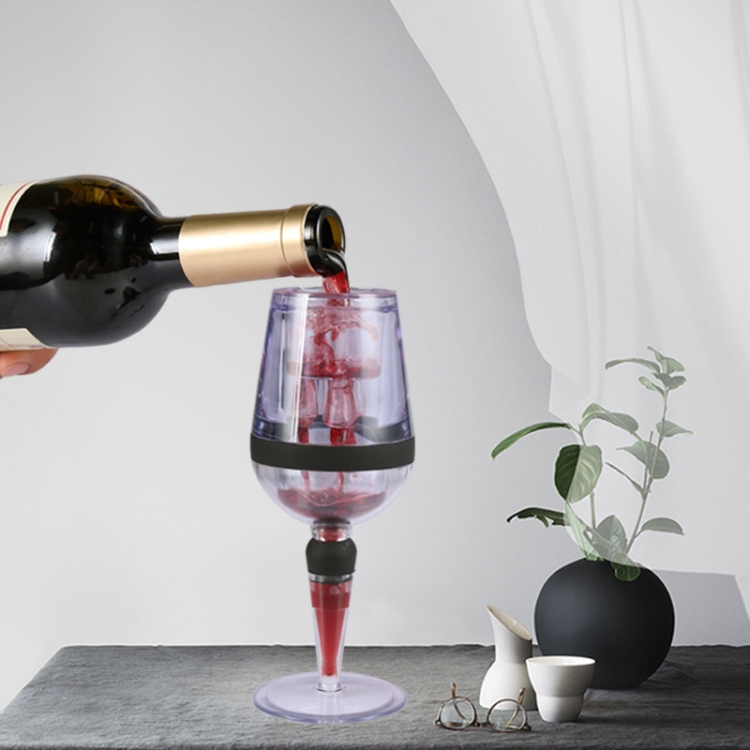 

Tall Wine Glass Folding Outdoor Wine Dispenser Quick Decanter