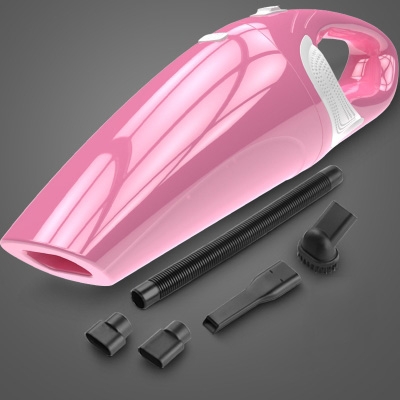 

Wireless Car Vacuum Cleaner Handheld Mini Vacuum Cleaner Super Suction Wet And Dry Dual Use Portable Vacuum Cleaner(Pink+White)