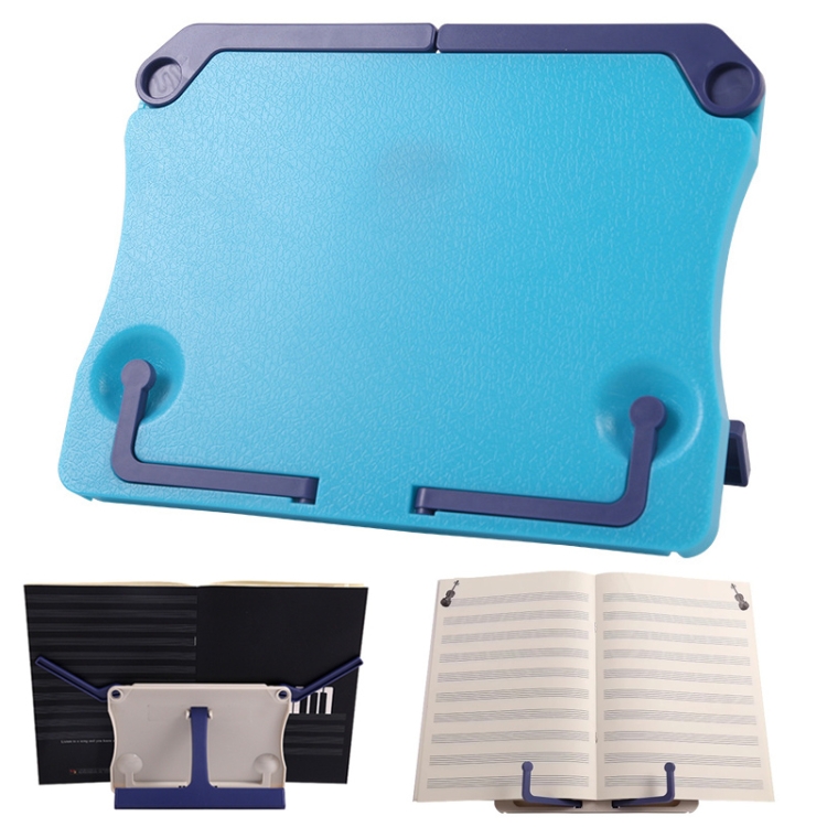 

Portable Foldable Desktop Music Stand(Blue)