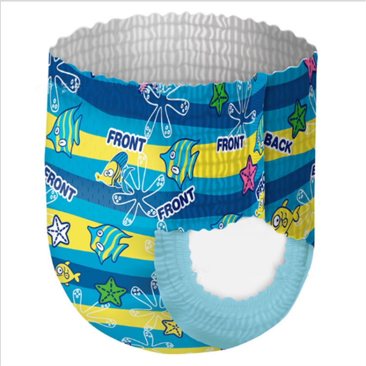 

Baby Swimming Disposable Waterproof Diaper, Size:M(Boy)