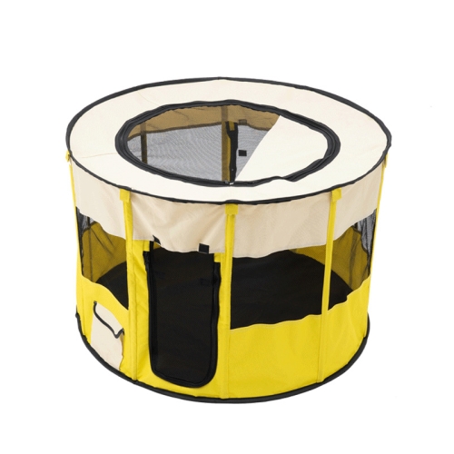 

Pet Tent Dog Breeding Chamber Cat Delivery Room, Specification: Extra Large 55x110cm(Yellow)