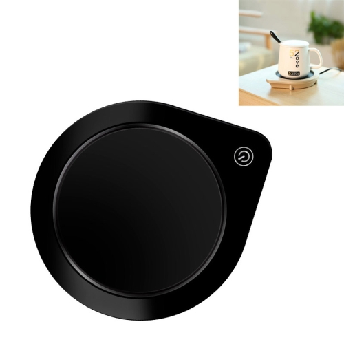 

55 Degree Constant Temperature Heating Milk Cup Heater Coaster CN Plug, Style:Coaster(Black)