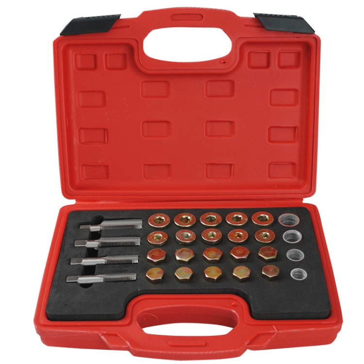 

Car Oil Pan Oil Drain Screw Sliding Tooth Repair Tool Oil Bottom Screw, Specification:64 PCS In 1