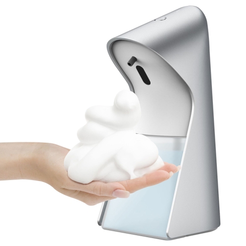 

Automatic Lnduction Soap Dispenser Foaming Hand Sanitizer Machine(Silver Black)