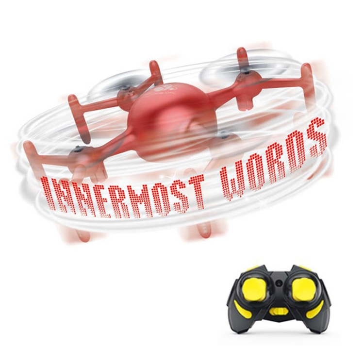 

DIY Programming Drone Remote Control Quadcopter, Style:Remote Control(Red )