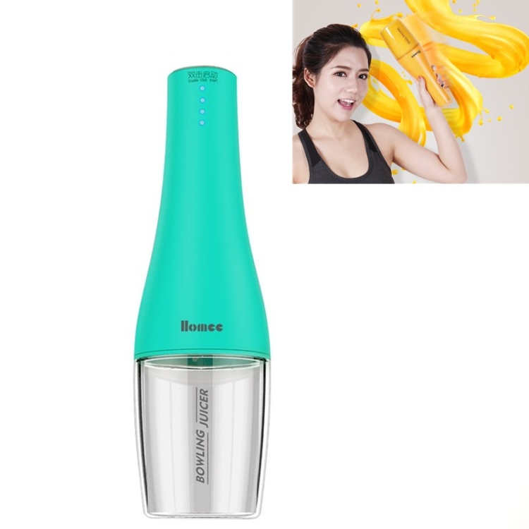 

HOMEE Mini Household Multifunctional Portable Hand-Cranked Juicer Fruit Vegetable Cup(Green)