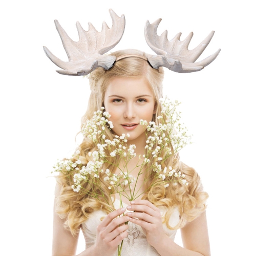 

Halloween Carnival Party Prom Props Headdress Antlers Headband