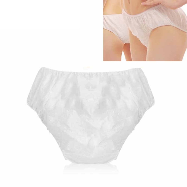 

6 PCS Unisex Disposable Non-woven Underwear Adult Diapers, Specification:Elastic, Size:L