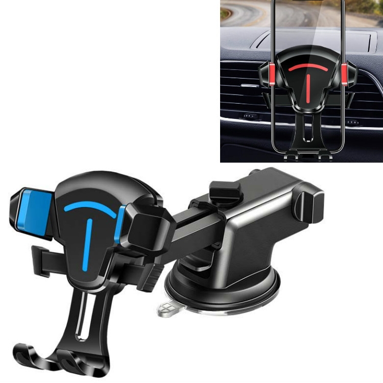 sunsky-online.com - 15% OFF by SUNSKY COUPON CODE: TBD0536996702 for 2 PCS Car Phone Holder Air Outlet Car Navigation Bracket Instrument Panel Bracket, Style:Sucker(Blue)