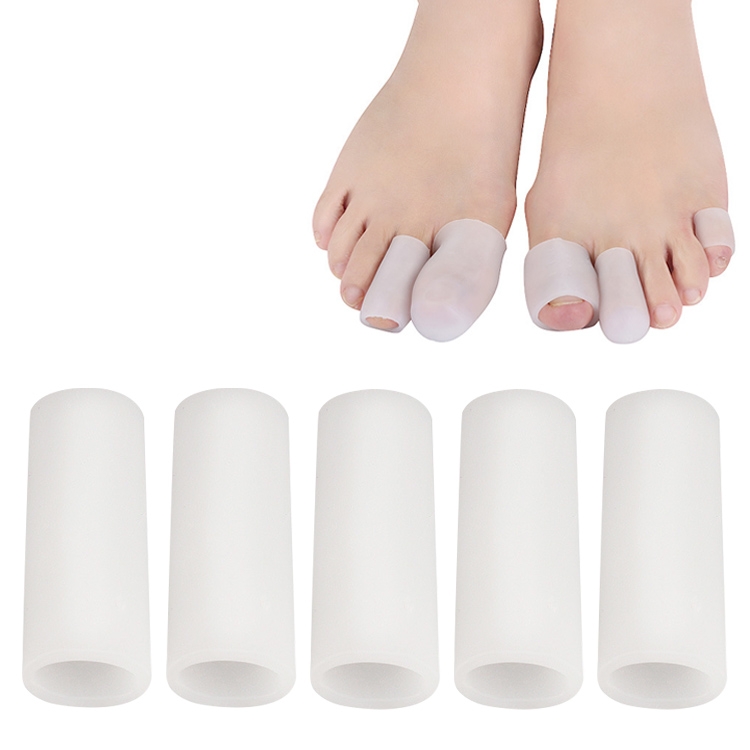 

5 Sets Corn Toe Cover Finger Toe Care Set Color Random Delivry, Style:Open S