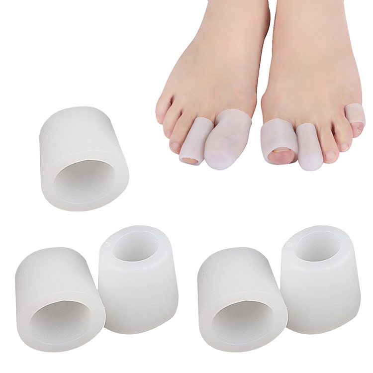 

5 Sets Corn Toe Cover Finger Toe Care Set Color Random Delivry, Style:Thickened Tail Finger