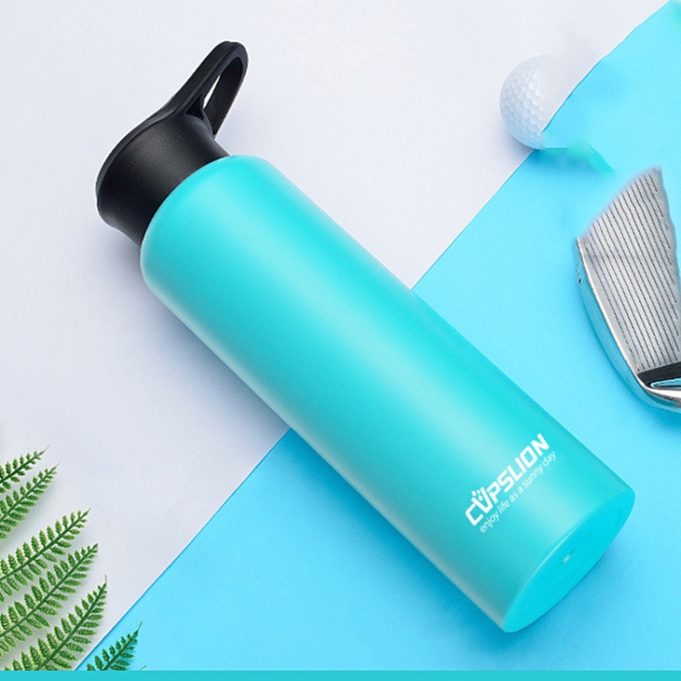

CUPSLION Stainless Steel Large-Capacity Vacuum Flask Outdoor Space Cup Vehicle-Mounted Water Cup(Blue)