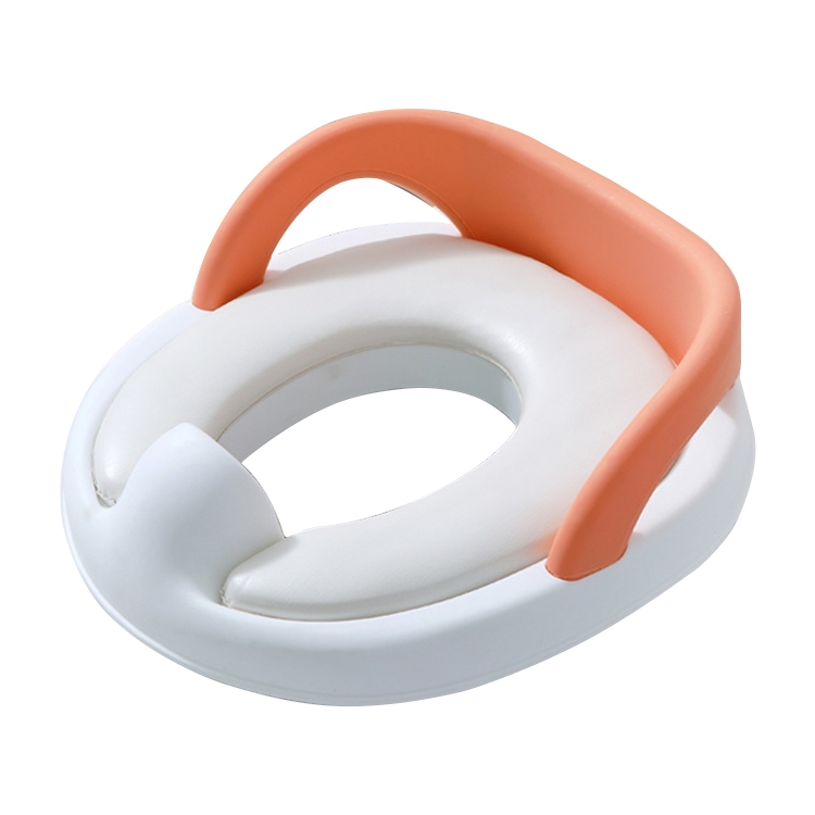 

Children Toilet Seat with Armrests(Orange)