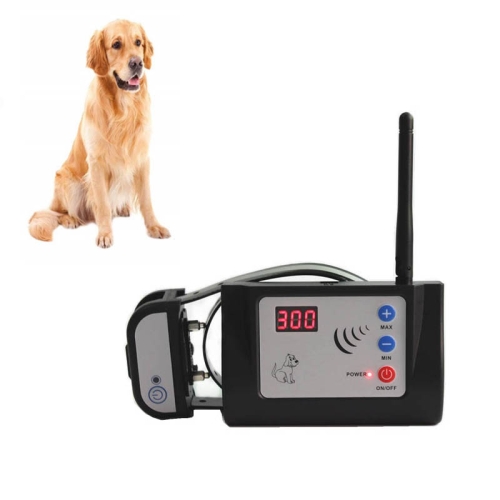 

300 Meters Smart Wireless Pet Fence Waterproof Collar with Night Reflective Yarn Protective Fence, Specification: 450G